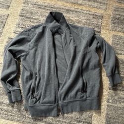 Big brand Full Zip Track Jacket - Gray - XL 