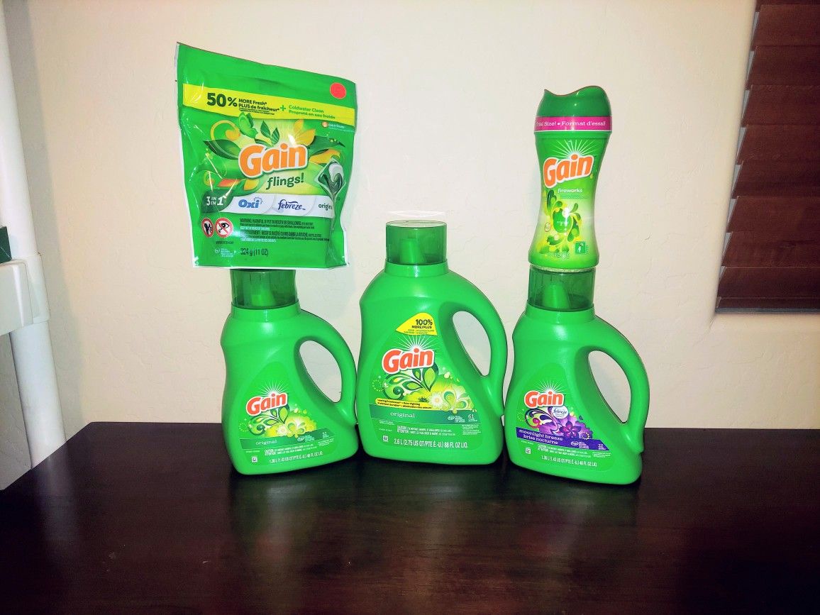 Gain Laundry Bundle-all for $30- X Streets Ray and Higley 