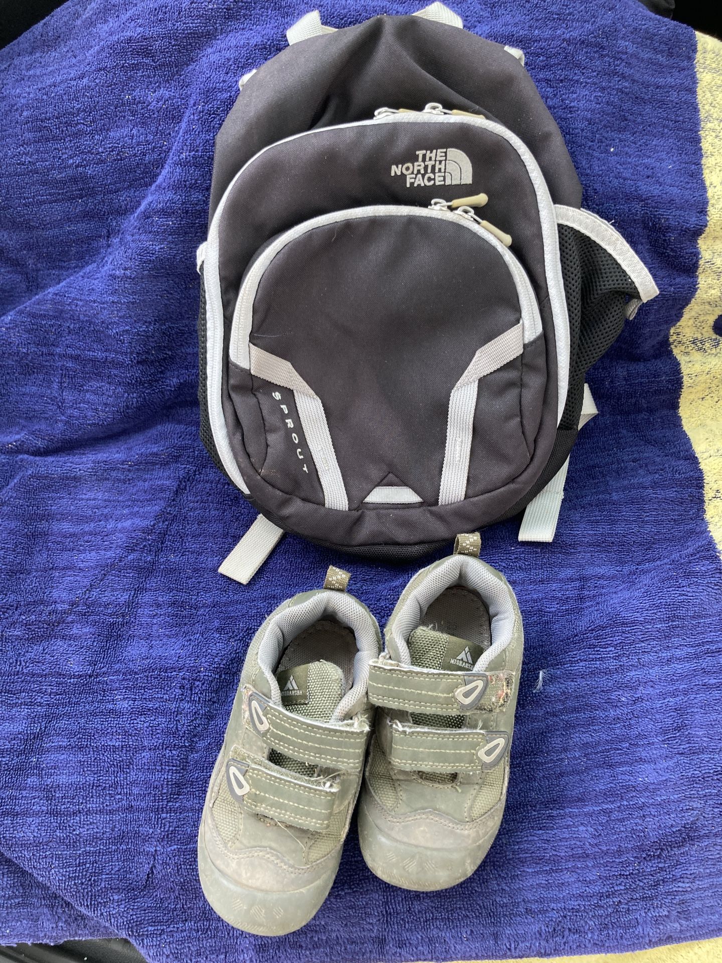 Little Hiker Set: Toddler Hiking Shoes & Sprout Backpack