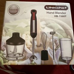 New Linkchef 1000 Watt Hand Blender 