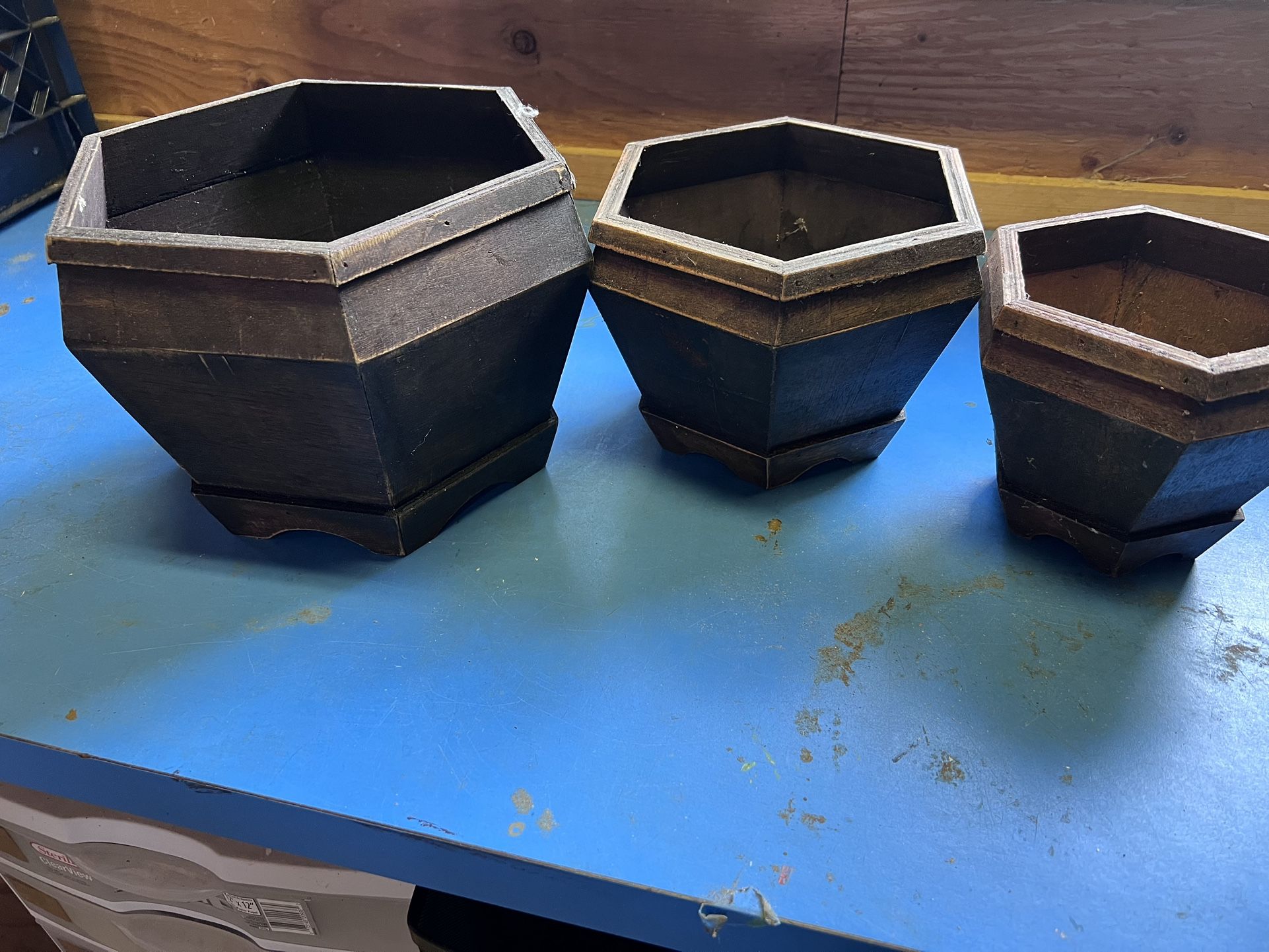 Set Of 3 Plant Pots