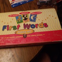 First Words Puzzle Set