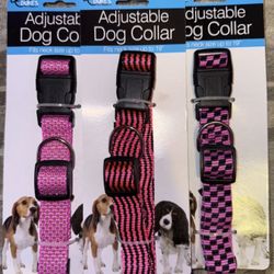 Adjustable Dog Collar Size Up To 19”