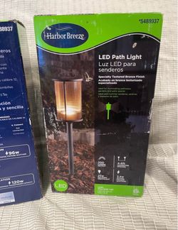 Harbor Breeze LED Path Light Bronze Finish
