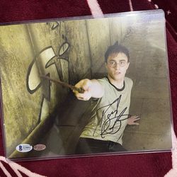 Signed Harry Potter/Daniel Radcliffe Picture