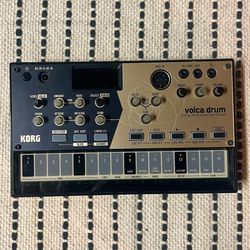 Korg Volca Drum (like New) Drum Machine Synth Synthesizer (not Roland Casio Alesis Pedal Keyboard)