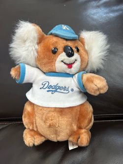 1985 LA Dodgers Rare Koala Bear In Excellent Condition With Tag 8"