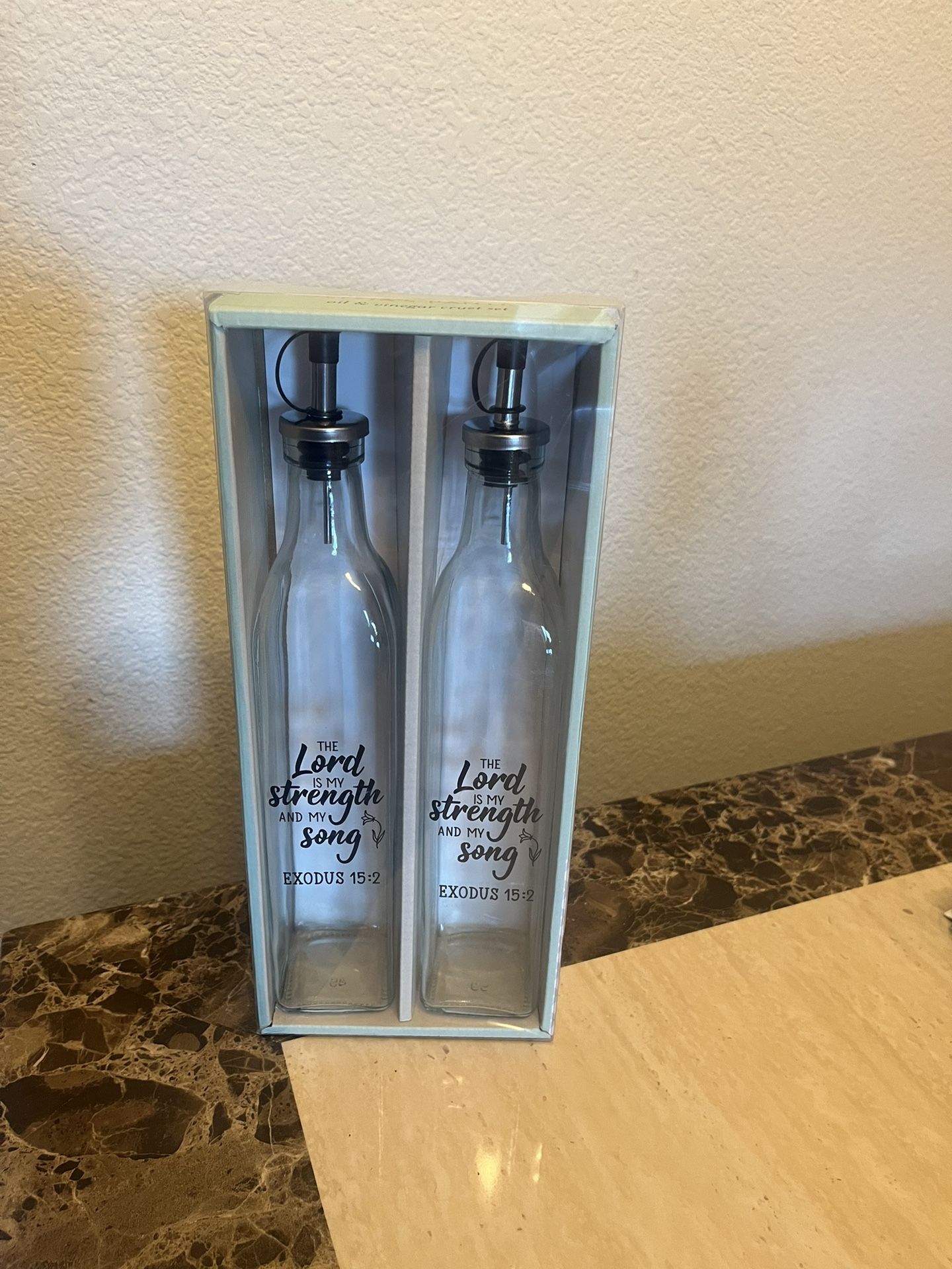 Olivia’s Pantry Oil & Vinegar Cruet Set