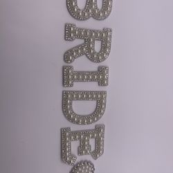1 Pcs Letter Patch English Alphabet Iron Letter DIY 