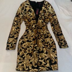 Hot Miami Style Sequin Dress-Brand New