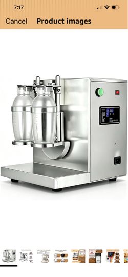 Commercial double head milk tea shaking machine