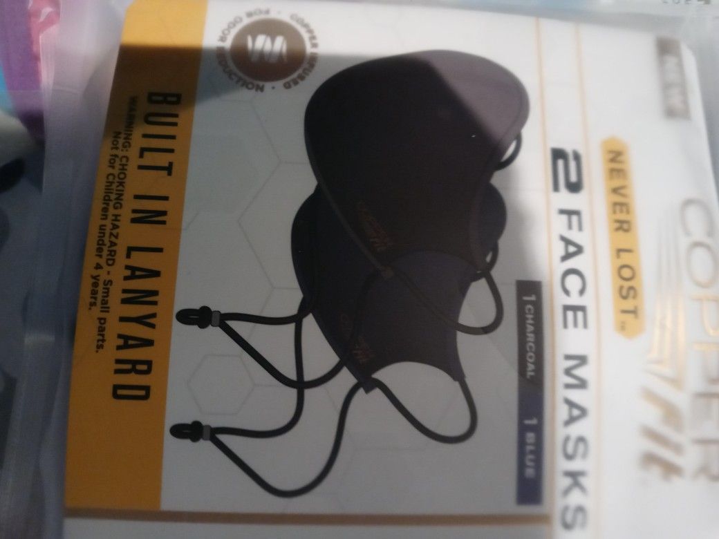 COPPER FIT FACE MASKS