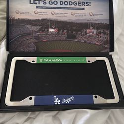 Dodgers Yaamava’ License Plate