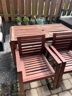 FREE! IKEA real wood table