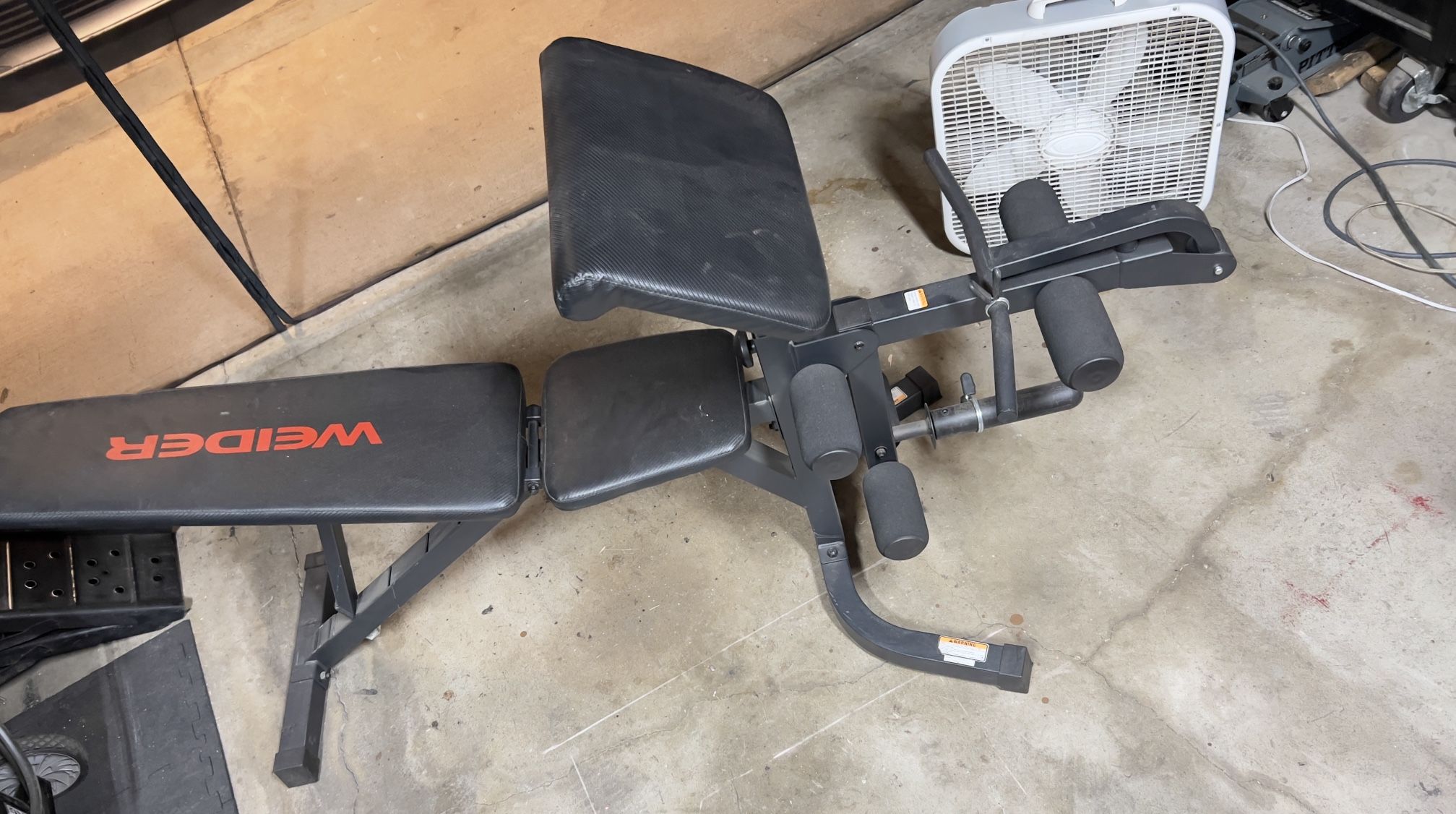 Weider Weight Bench Combo