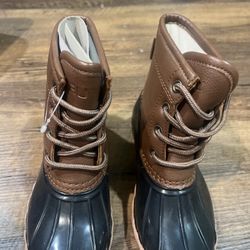 Toddler Rain Brown Boots 