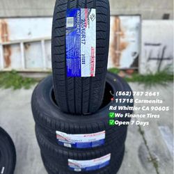 235/60R17 Atlander Set of Tires Installed and Balanced Set de Llantas Nuevas Instaladas y Balanceadas