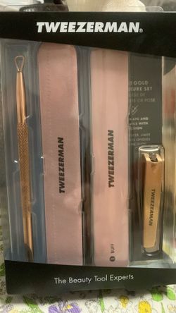 Tweezerman Rose Gold Manicure Set