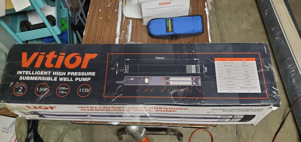 Well Pump 1.5HP 115 Volts