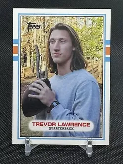Trevor Lawrence Retro Rookie Card