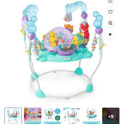 Ariel Little Mermaid  Baby Bouncer  