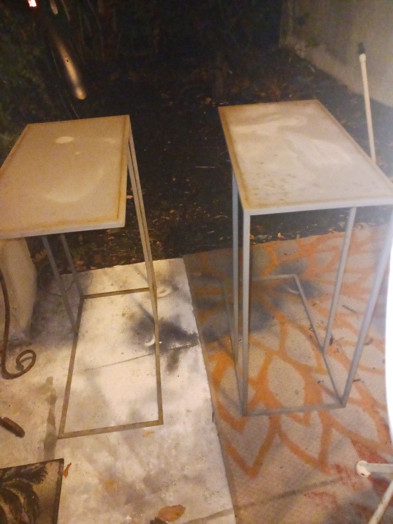 2 Thick Made Metal Side Couch Table 25 Set Firm Look My Post Moving