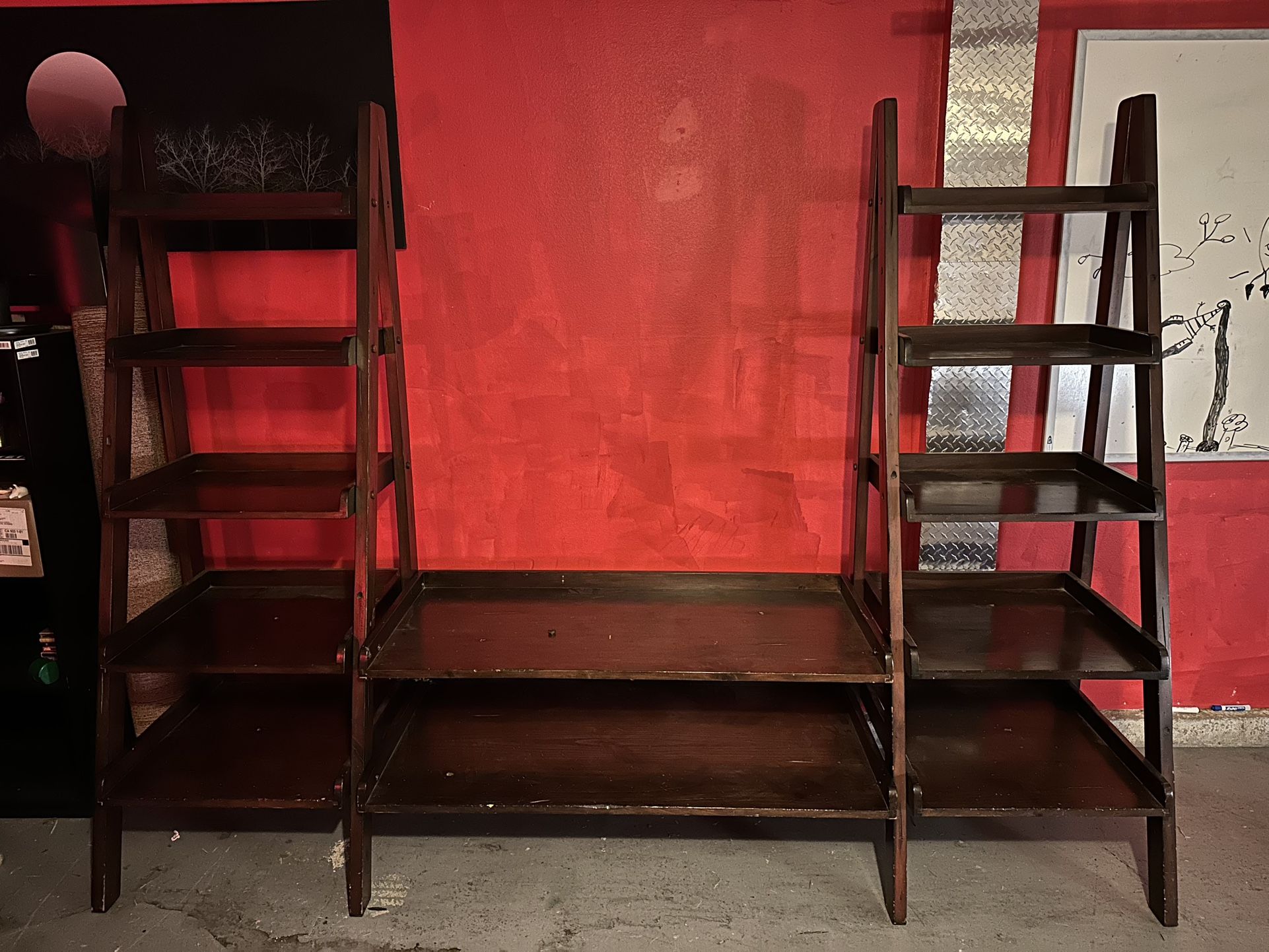 Large Entertainment Center With Shelves 
