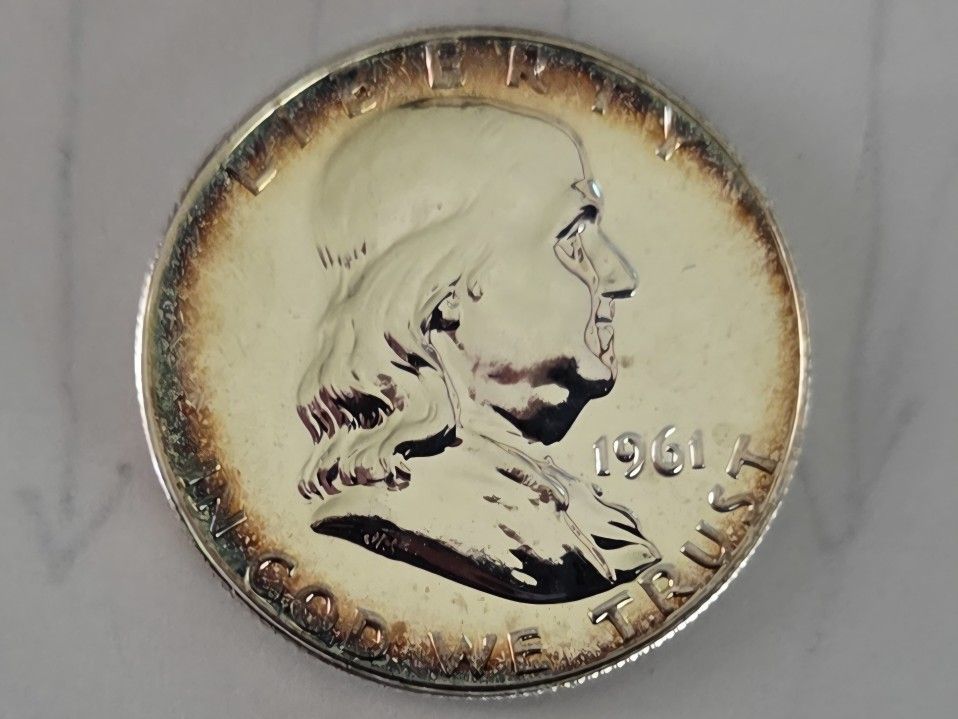 1961,1962,1963 Proof Franklins