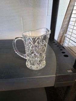 Glass pitcher