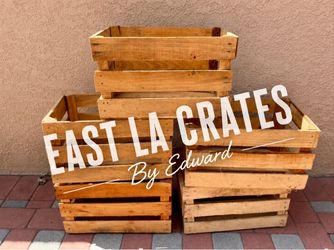 Rustic Wooden Crates for Wedding Decor – Dessert Tables, Centerpieces, Photo Displays ($5)