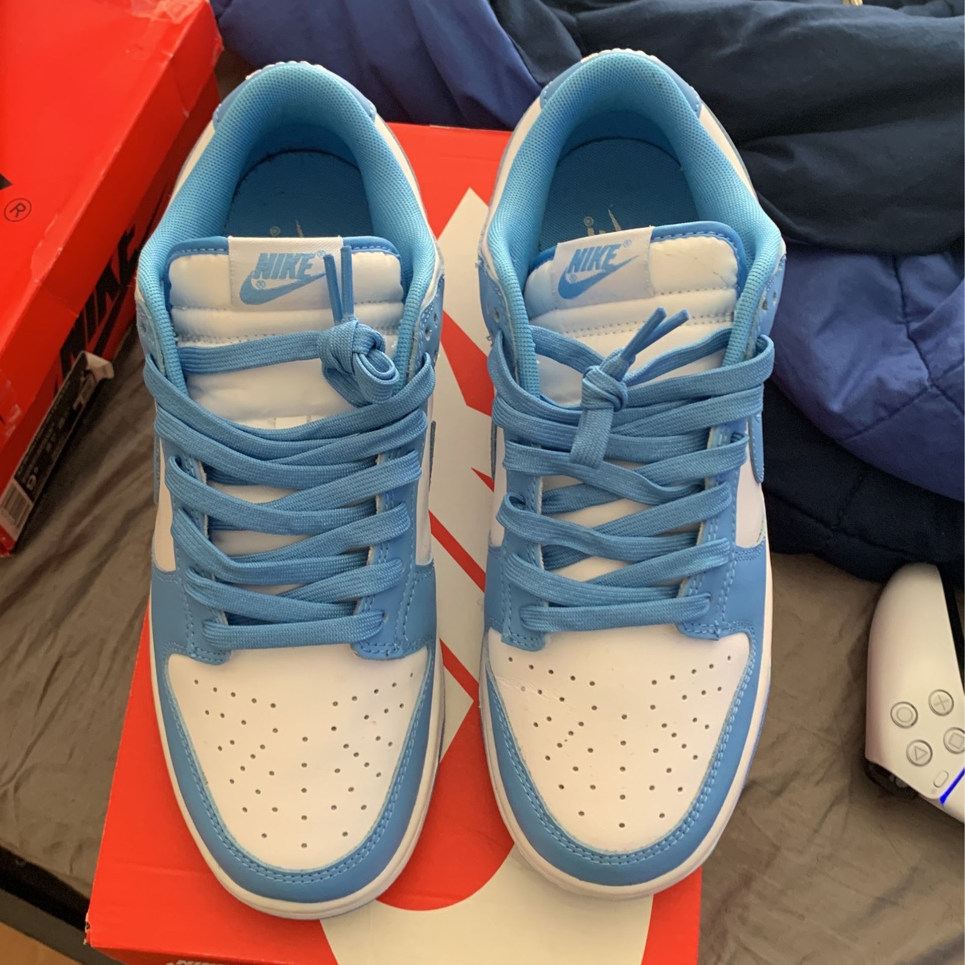 University Blue Dunks 