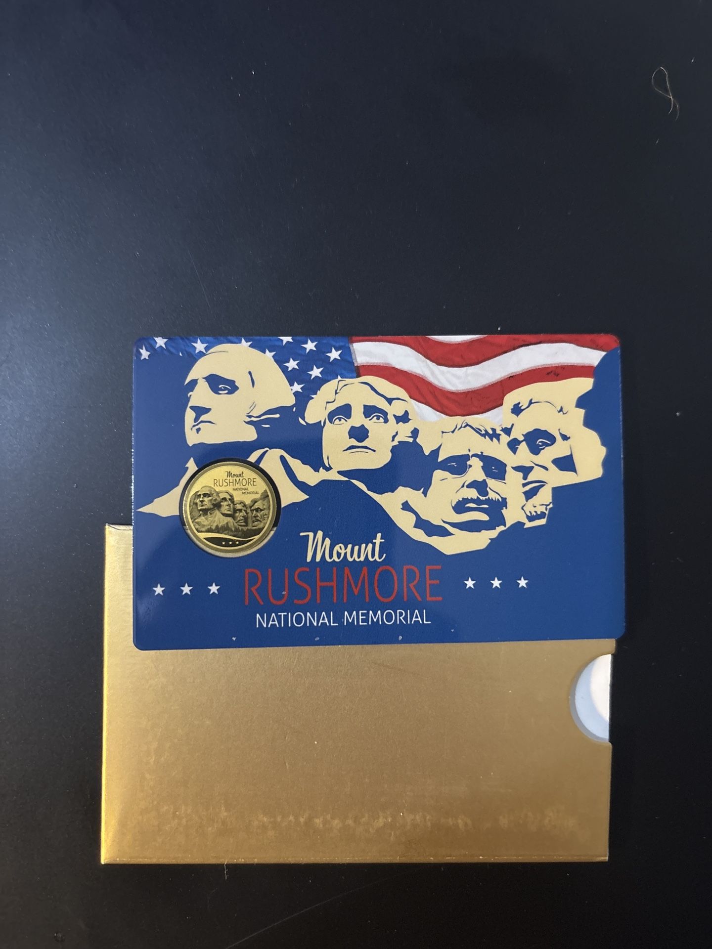 Mount Rushmore Gold Coin