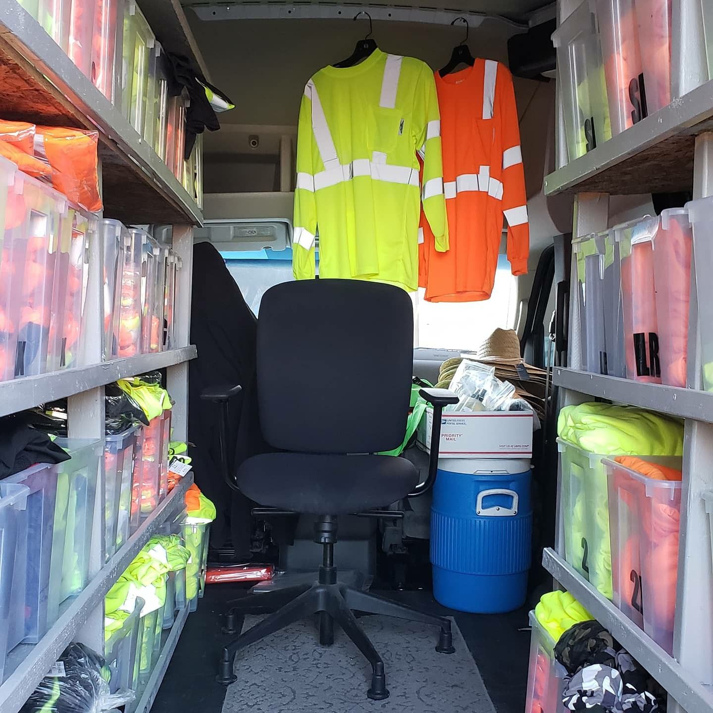 Safety mask vest and shirts