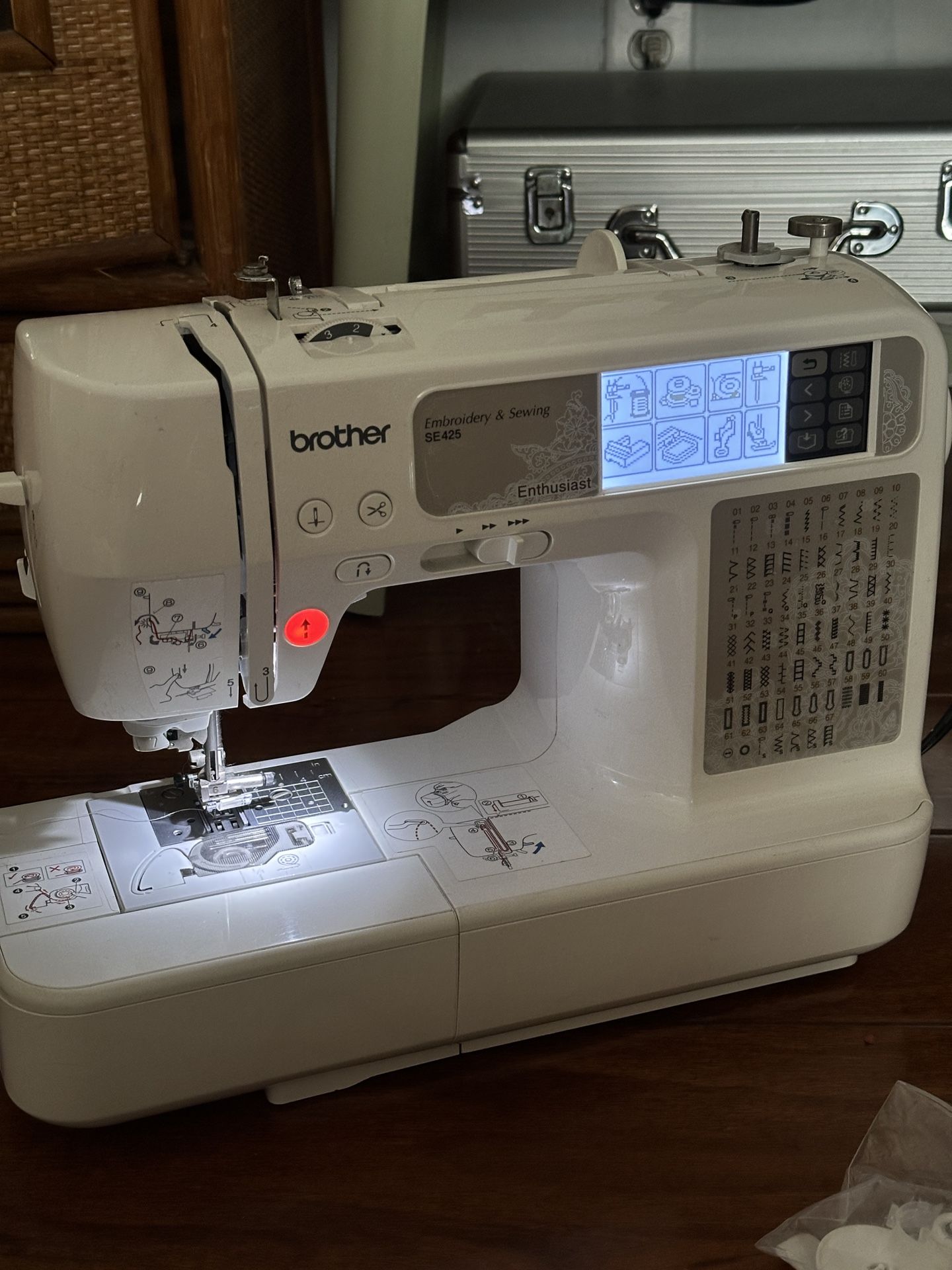 brother se425 enthusiast embroidery sewing