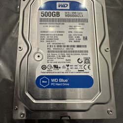 Hard Drive And SSD