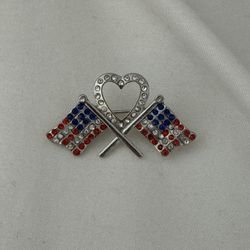 American Flag Pin 