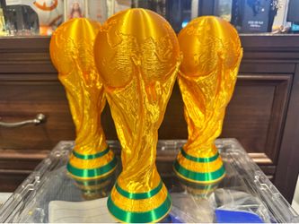 FIFA World Cup Soccer replica 3D printed trophy