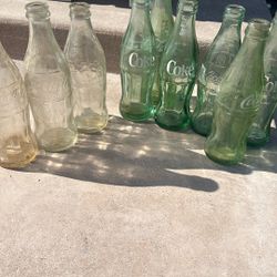 Vintage Coke Bottles