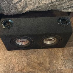 2 -10” MTX Subwoofers 