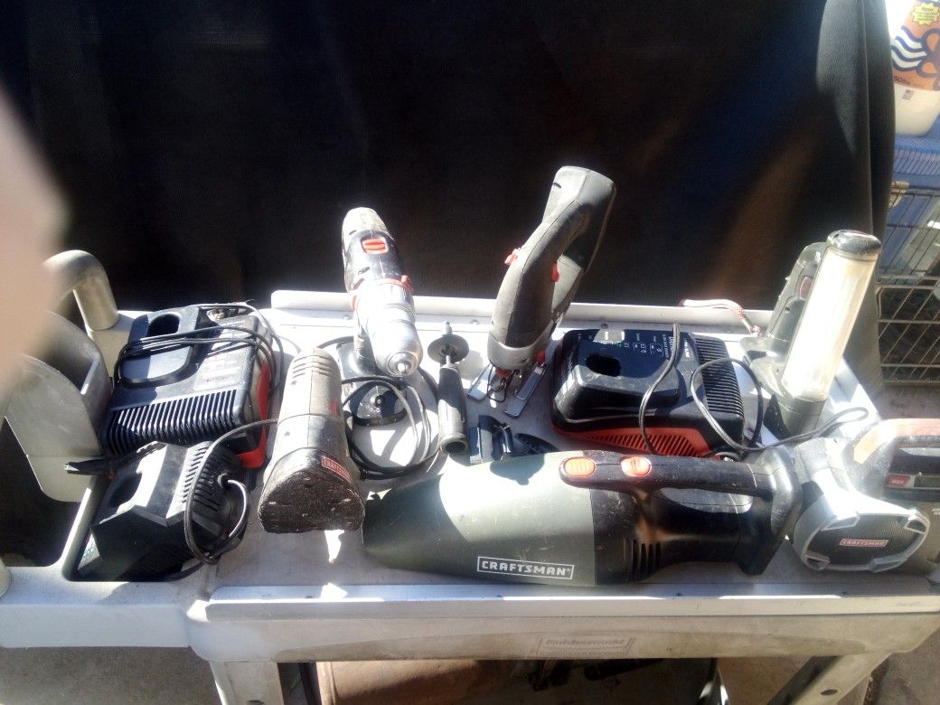 Craftsman 19.2 Power Tools Lot