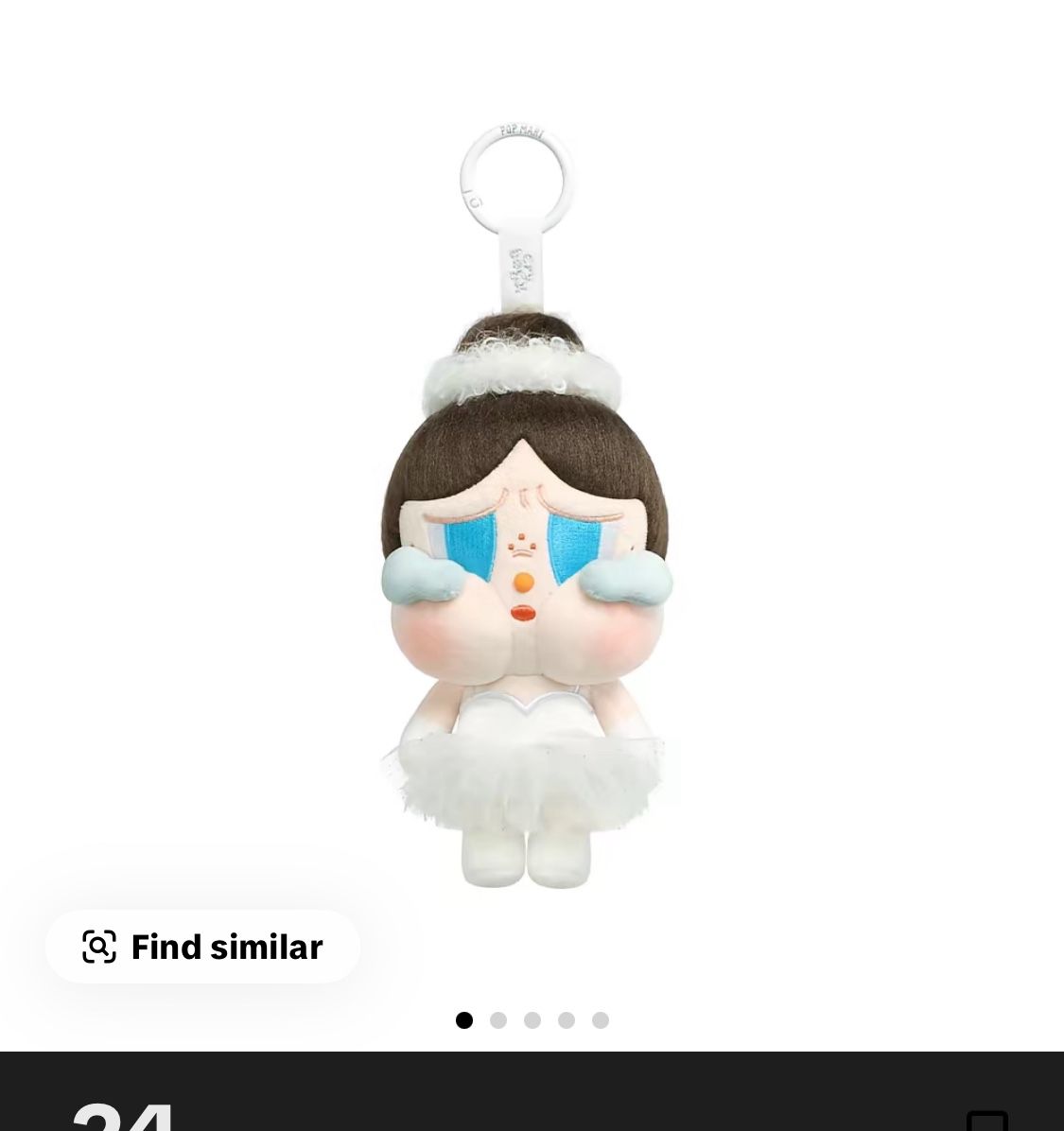 CRYBABY SHINY SHINY SERIES-Plush Pendant Blister Pack