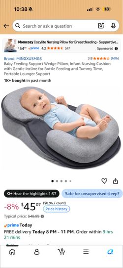 Baby feeding pillow