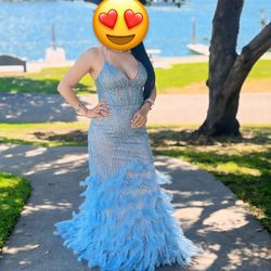 Prom dress!!! Beautiful Blue Dress