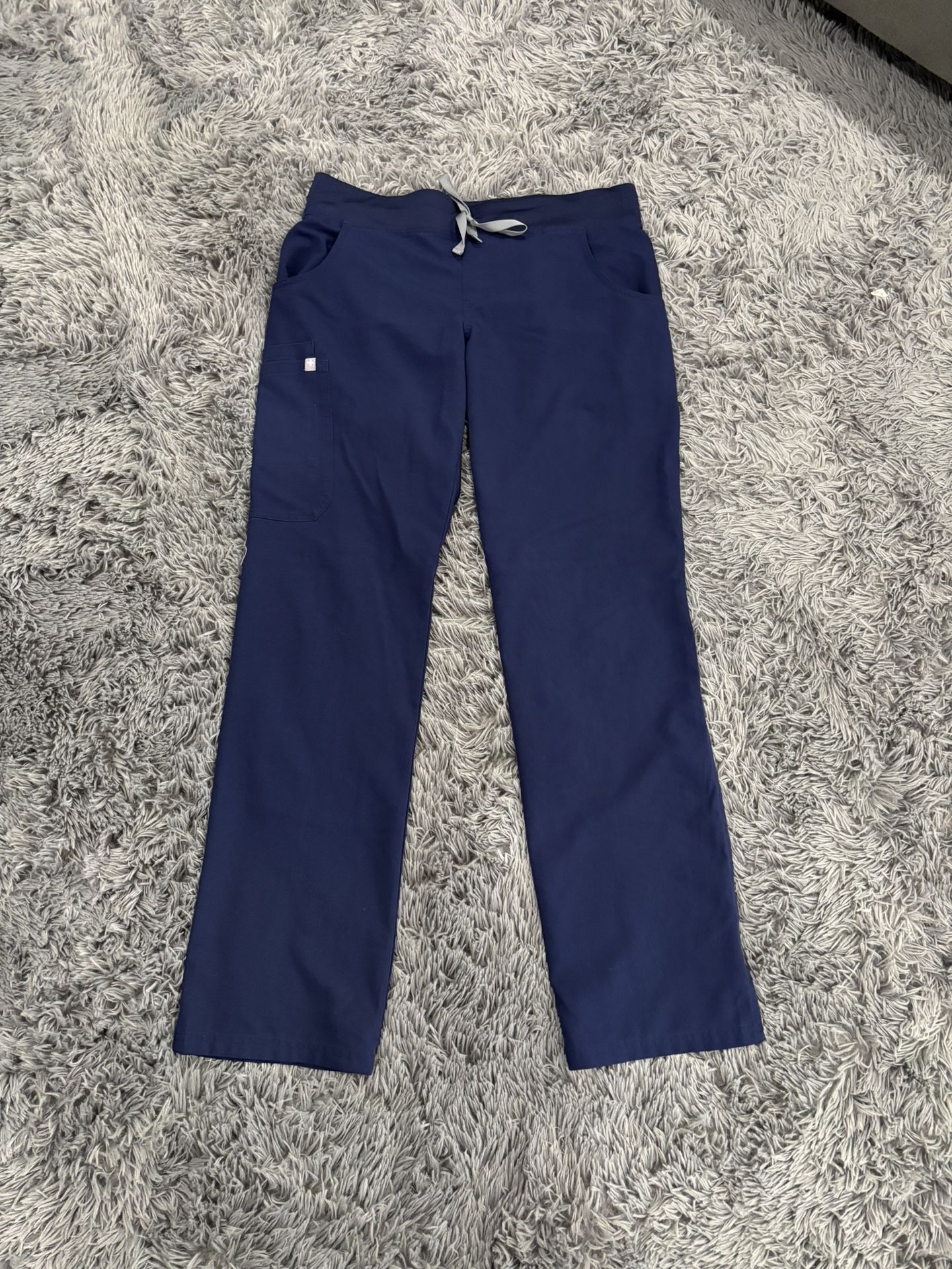 M/T FIGS Navy Blue Kade scrub pants