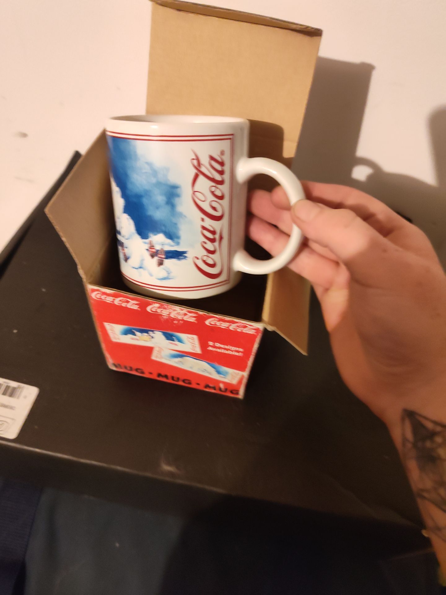 Vintage Coca-Cola mug