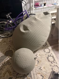 Lujo Bean bag + ottoman