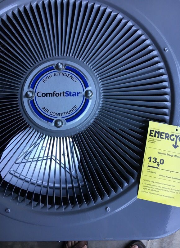 ComfortStar, 1.5 Ton Seer13, Air Conditioning Unit, New, No Box, Never Hooked Up, Greenfield Area