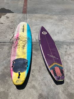 Set of 2 surfboards