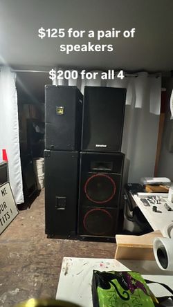 Performance Speakers
