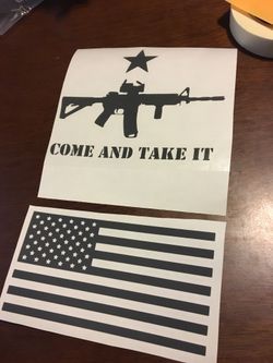 Decals for your tool box,hard hat, vehicles, windows